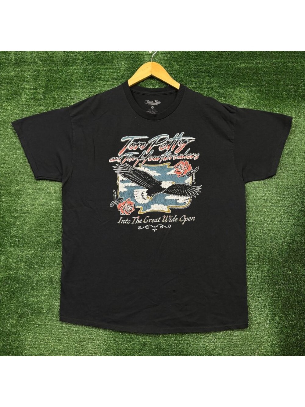 Tom Petty and The Heartbreakers Into The Great Wide Open Rock Band T-Shirt L